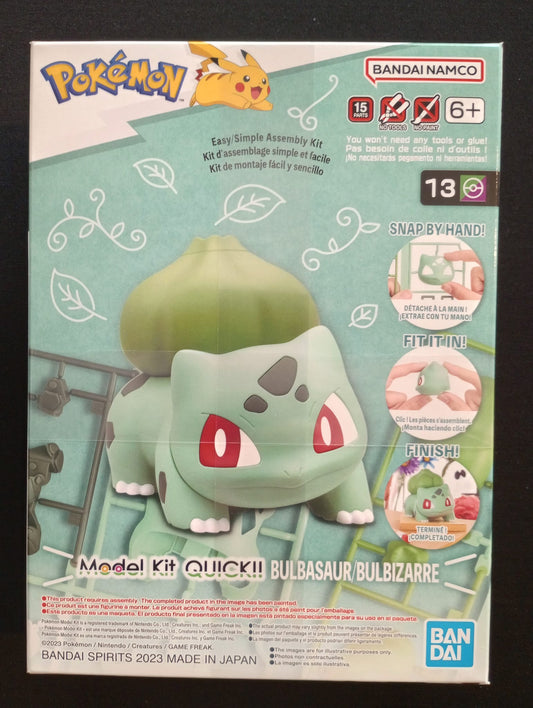 Bulbasaur Pokemon Model Kit